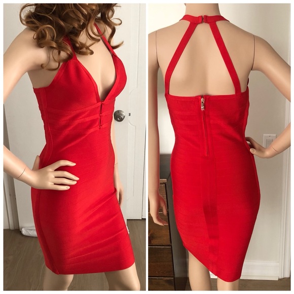 Guess by Marciano Dresses & Skirts - Guess by Marciano Bright Red Bodycon Dress